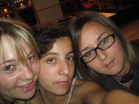 Les deux miss et moi!!!Je vous adores!!!